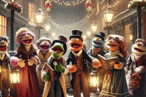 Christmas muppets